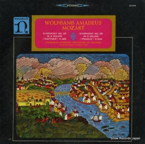 󥿡 mozart; symphony no.35 "haffner" and no.38 "prague" H-71079