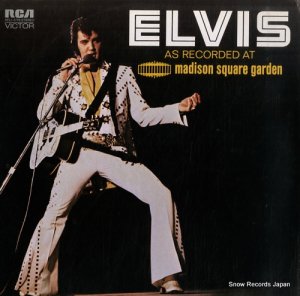 ץ쥹꡼ elvis as recorded at madison square garden AFL1-4776
