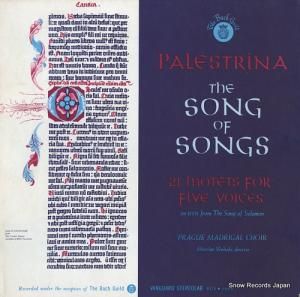 ߥաۡ palestrina; the song of songs (21 motets for five voices) BGS5059