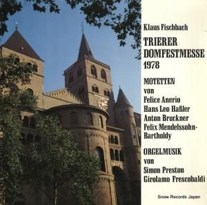 KLAUS FISCHBACH trierer domfestmesse 1978 ST454-8950
