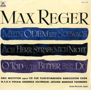 マックス・グレーガー drei motetten opus110 fur funfstimmigen gemischten chor BM30L1309