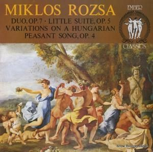 ߥ rozsa; duo, op.7 ECL9043