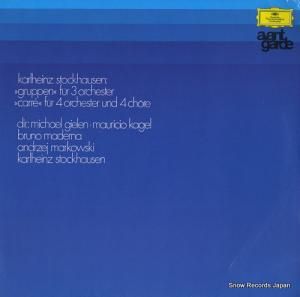 V/A stockhausen; gruppen fur 3 orchester / carre fur 4 orchester und 4 chore 137002