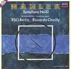 åɡ㥤 mahler; symphony no.10 421182-1