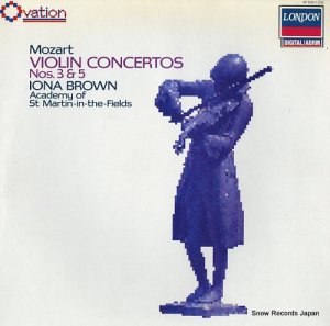 ʡ֥饦 mozart; violin concertos nos.3 & 5 417608-1