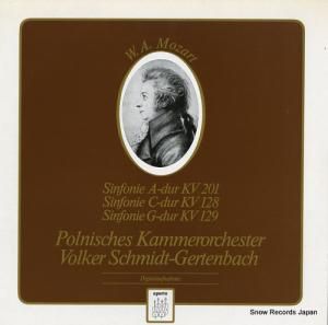 ե륫ߥå=ƥХå mozart; sinfonir a-dur kv201, c-dur kv128 & g-fur kv129 APO240243