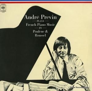 ɥ졦ץ french piano music by poulenc & roussel CBS61782