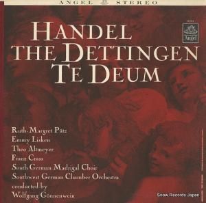 ե󥰡ͥ handel; the dettingen te deum 36194