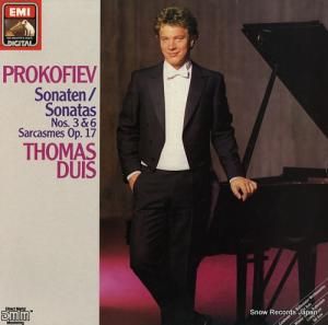 THOMAS DUIS prokofiev; sonaten / sonatas nos.3 & 6 EL2705151