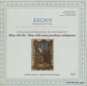 ǥȥåҡΡ johannes ochheghem; missa "mi-mi" 198406