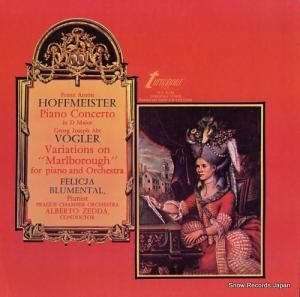 եꥷ֥󥿡 hoffmeister; piano concerto in d major, op.24 TV-S34285
