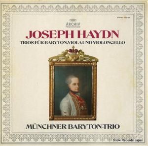 ߥإ󡦥Хȥ󡦥ȥꥪ joseph haydn; trios fur baryton, viola violoncxello 2533405