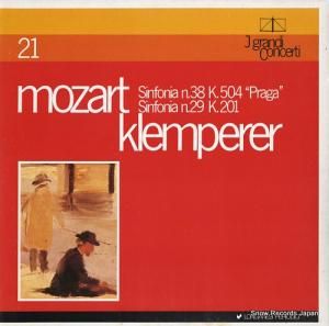 åȡڥ顼 mozart; sinfonia n.38 k.504 "praga" / sinfonia n.29 k.201 GCL21