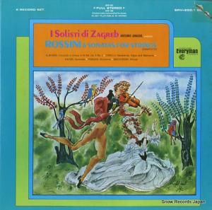 ֡Ĺ rossini; 6 sonatas for strings (complete) SRV-260/1SD