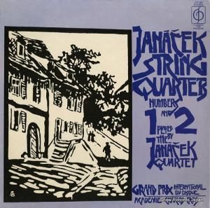 ʡͽ janacek; string quartets numbers 1 and 2 CFP202