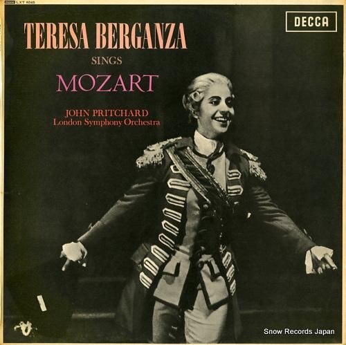 テレサ・ベルガンサ teresa berganza sings mozart LXT6045/SXL.6045