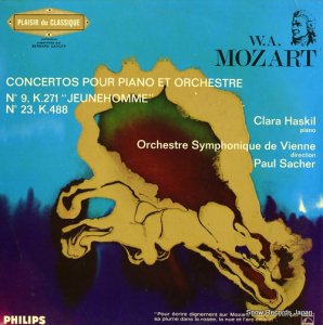 顦ϥ mozart; concertos pour piano et orchestre no9, k.271 "jeunehomme" and no23, k.488 836.935DS