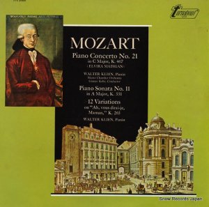 륿꡼ mozart; piano concerto no.21 and no.11 TV-S34504
