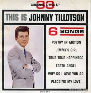 ˡƥåȥ this is johnny tillotson CLLP33-1