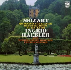 󥰥åɡإ֥顼 mozart; quartette fur klavier und streichtrio kv478-493 6500098
