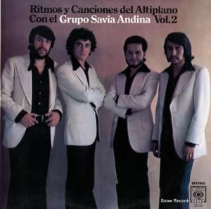 サビア・アンディーナ ritmo y canciones del altiplano con el grupo savia andina vol.2 20185