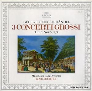 롦ҥ handel; 3 concerti grossi op.6 nos.5, 8, 9 2533142
