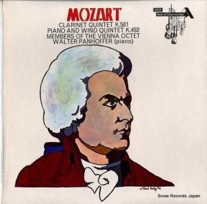 Ȭ mozart; clarinet quintet, piano & wind quintet SDD289