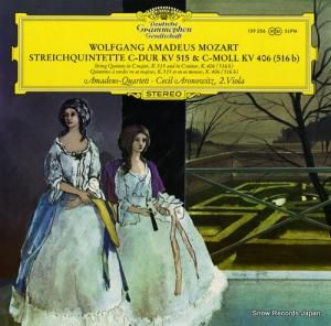 ޥǥڻͽա롦Υå mozart; streichquintette c-dur kv515 & c-moll kv406(516b) SLPM139356