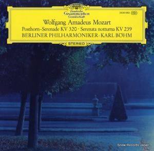 カール・ベーム mozart; posthorn-serenade kv320 / serenata notturna kv239 2530082