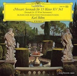 カール・ベーム mozart; serenade for 13 wind instruments 2530136