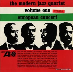 モダン・ジャズ・カルテット european concert volume one SD1385