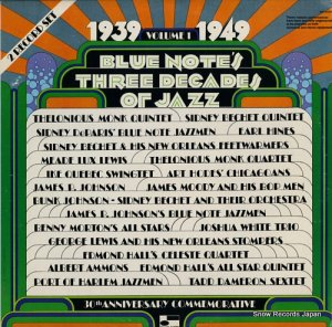 V/A blue note's three decades of jazz / volume 1 1939-1949 BST89902