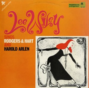 ꡼磻꡼ lee wiley sings rodgers & hart and harold arlen MES/6807