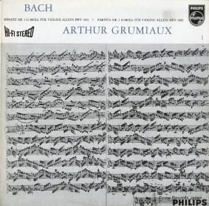 ƥ塼롦ߥ bach; sonaten und partiten fur violine allein sonata 1 and partita 1 835198AY