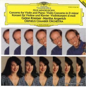 ɥ󡦥졼 mendelssohn; concerto for violin and piano / violin concerto in d minor 427338-1