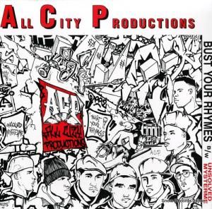 ALL CITY PRODUCTIONS bust your thymes / unsolved mysterme ACP9200-1