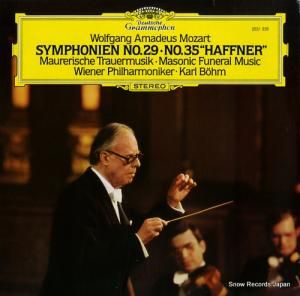 カール・ベーム mozart; symphonien no.29, 35 "haffner" 2531335