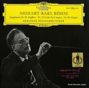 カール・ベーム mozart; symphonien nr.35 "haffner", nr.32, nr.38 "prager" 138112