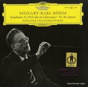 カール・ベーム mozart; symphonien nr.39 (in e flat major) and nr.36 "linzer" SLPM139160