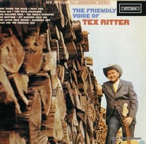 ƥåå the friendly voice of tex ritter HAT3114