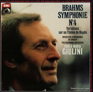 ޥꥢ꡼ brahms; symphonie no4 / variations sur un theme de haydn 2910461