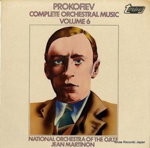 󡦥ޥƥΥ prokofiev; complete orchestral music volume 6 TV37055S