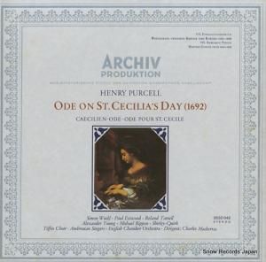 㡼륹ޥå饹 purcell; ode on st. cecilia's day (1692) 2533042