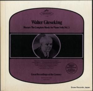 륿 mozart; the complete music for piano solo, vol.3 IC-6049