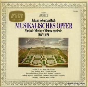 롦ҥ bach; musikalisches opfer bwv1079 198320