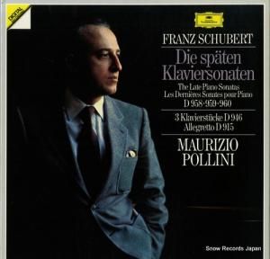 ޥĥݥ꡼ schubert; die spaten klaviersonaten d958 959 960 419229-1
