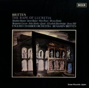 ٥󥸥ߥ󡦥֥ƥ britten; the rape of lucretia SET492-3