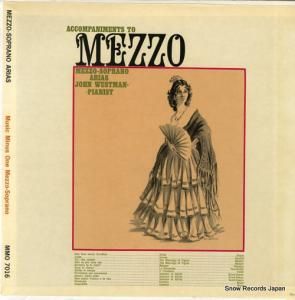 󡦥凉ȥޥ accompaniments to mezzo / mezzo-soprano arias MMO7016
