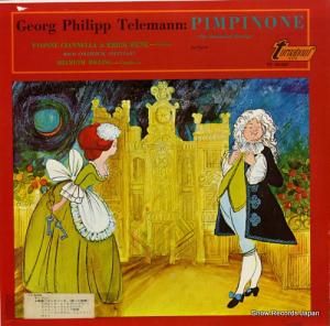 إࡼȡ telemann; pimpinone or "the mismatched marriage" TV34124S