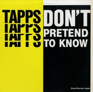 TAPPS don't pretend to know BLVD012